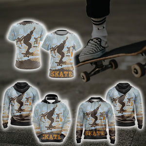 Skateboarding New Style Unisex Zip Up Hoodie