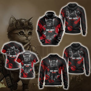 Call of Duty x Cats Unisex 3D Hoodie