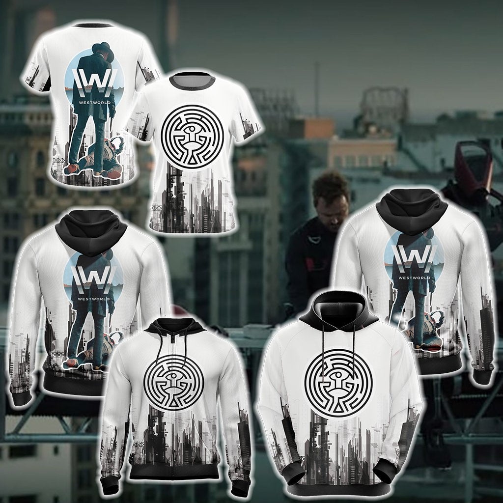 Westworld (TV series) New Unisex Zip Up Hoodie
