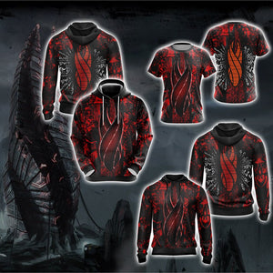 Dead Space - Red Marker New Version Unisex 3D Hoodie