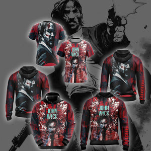 John Wick 2 Unisex 3D Hoodie