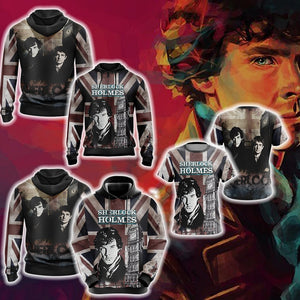 Sherlock (TV series) New Unisex 3D Hoodie