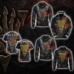 The Elder Scrolls - Morrowind Unisex 3D Hoodie