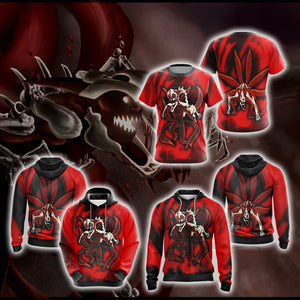 Naruto - Kyuubi 6 tails Unisex 3D Hoodie