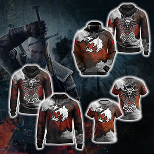 The Witcher Symbol 3D Hoodie
