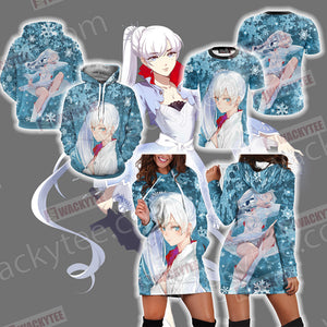 RWBY Weiss Schnee 3D Hoodie Dress