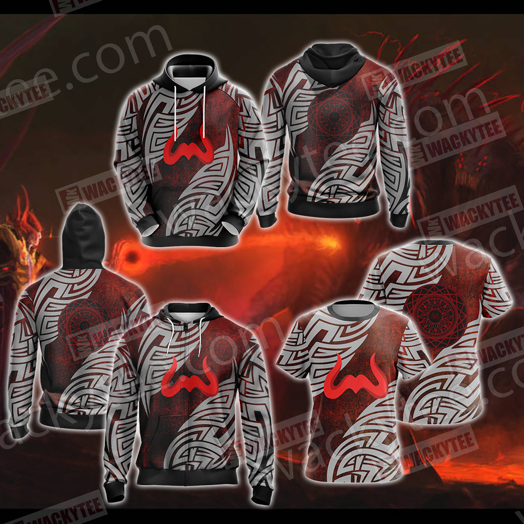 RuneScape - Zamorak symbol Video Game Unisex 3D T-shirt