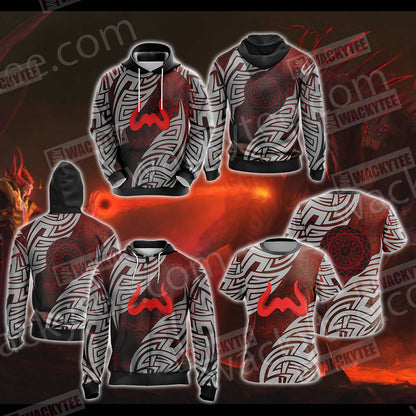 RuneScape - Zamorak symbol Video Game Unisex 3D T-shirt