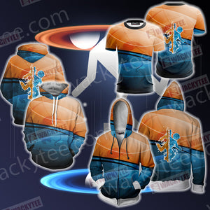 Portal Unisex Zip Up Hoodie Jacket