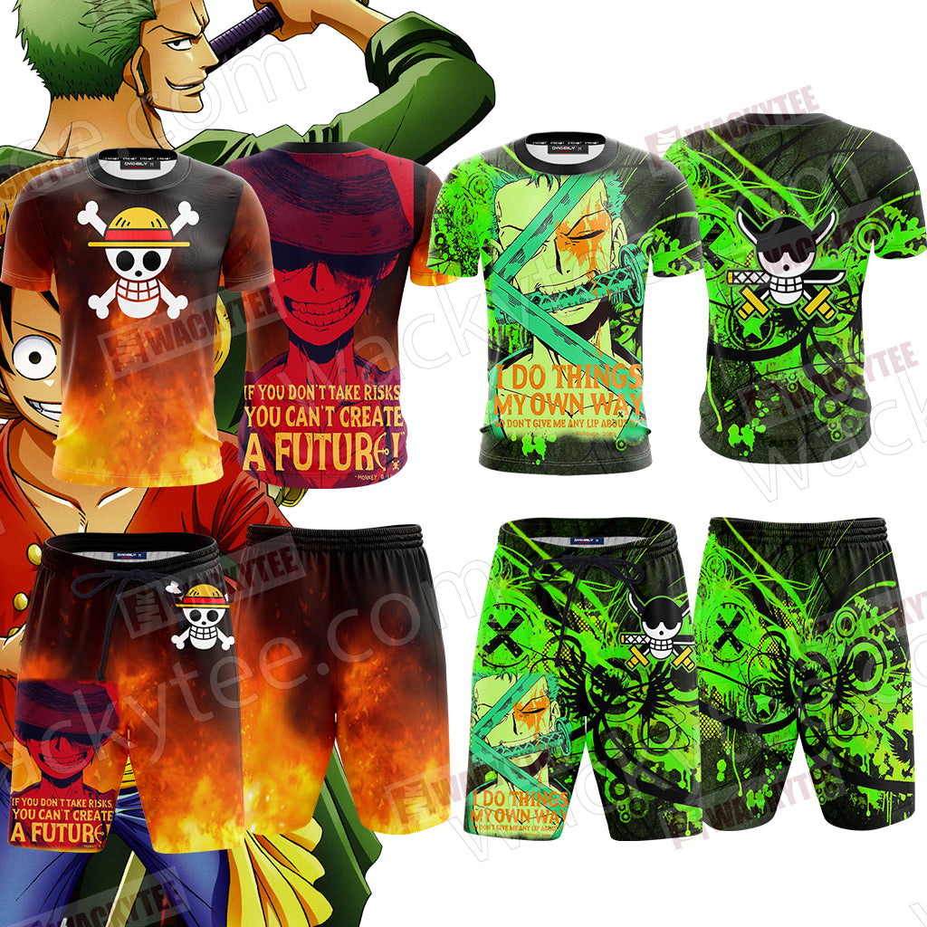 One Piece - Luffy Unisex 3D T-shirt