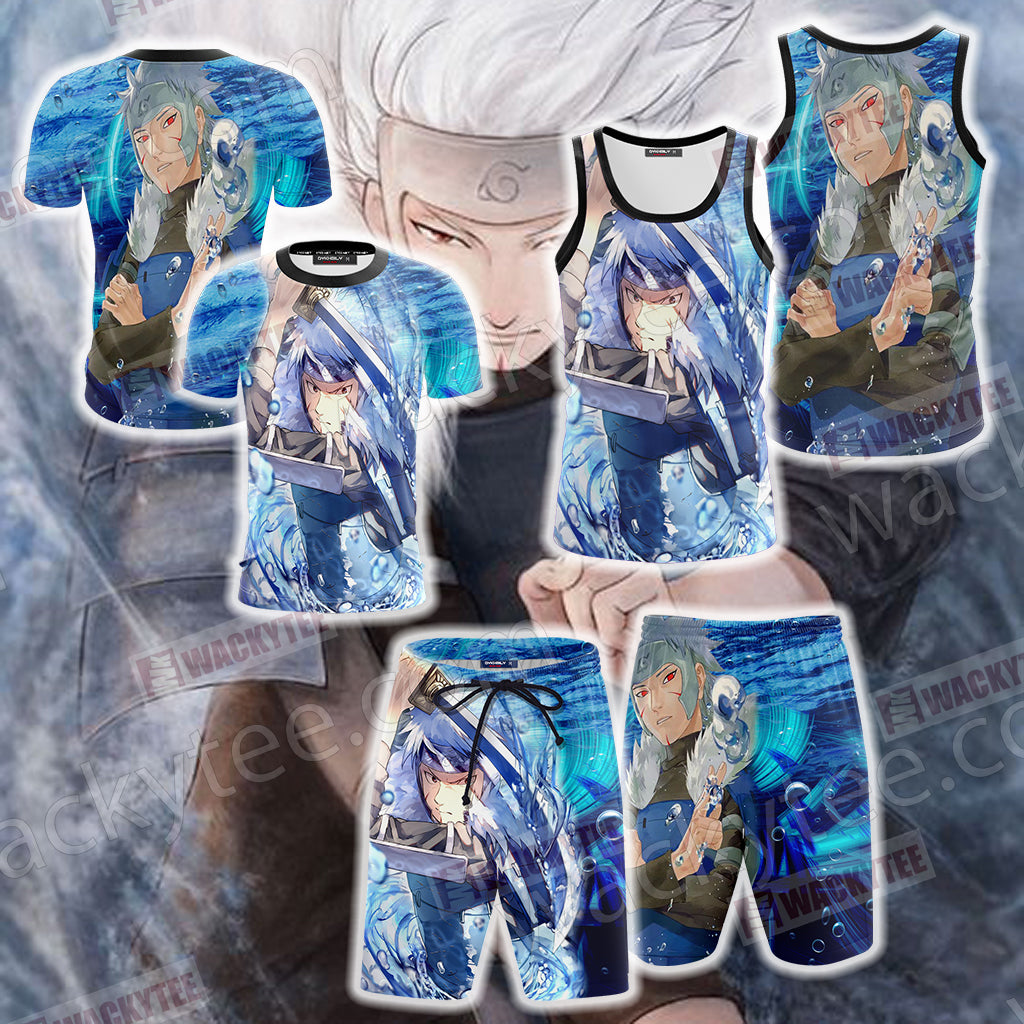 Naruto - Senju Tobirama Beach Shorts