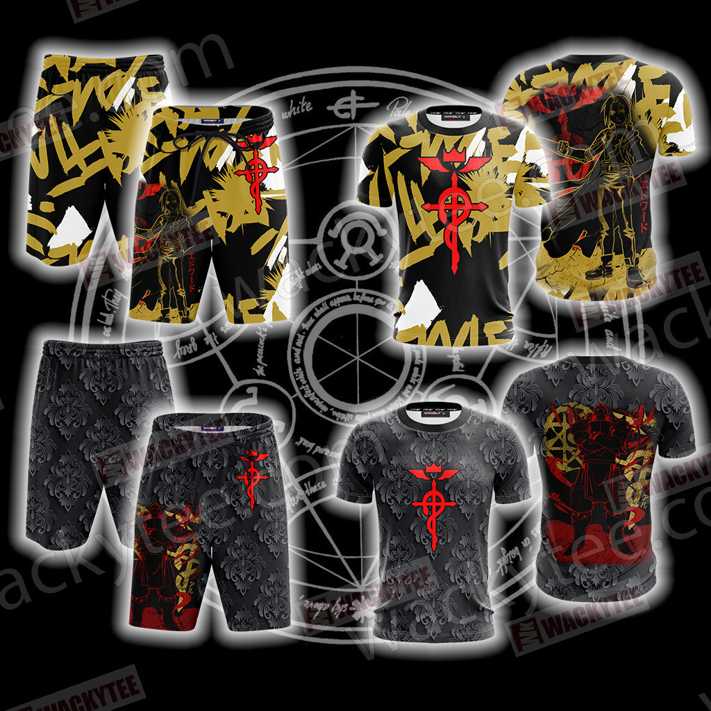 Fullmetal Alchemist: Brotherhood - Edward Elric Unisex 3D T-shirt