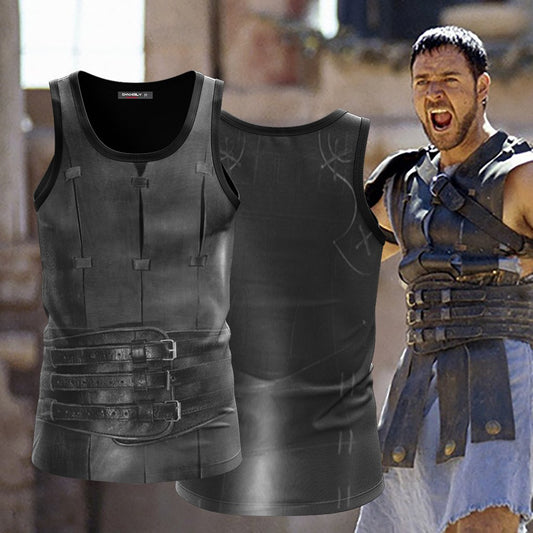 Gladiator Maximus Decimus Meridius Cosplay 3D Tank Top