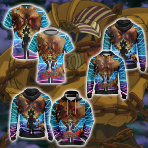 Yu-Gi-Oh! -Exodia and Yami Yugi Unisex 3D Hoodie