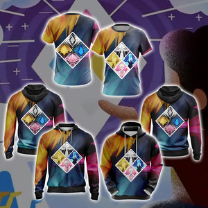 Steven Universe - Diamonds Unisex 3D Hoodie