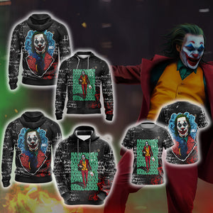 Joker Hahaha Unisex Zip Up Hoodie Jacket