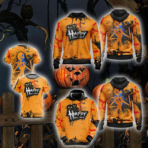 Happy Halloween Unisex 3D Hoodie