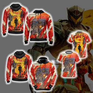 Pacific Rim Unisex 3D Hoodie