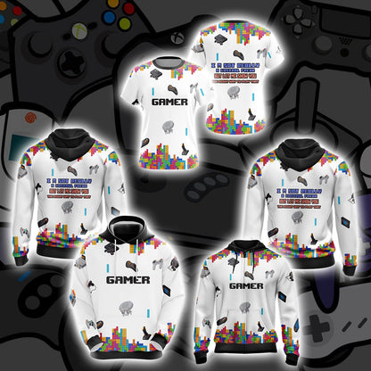 I'm Not Really A Control Freak But Let Me Show You The Right Way To Play That Gamer Unisex 3D Hoodie