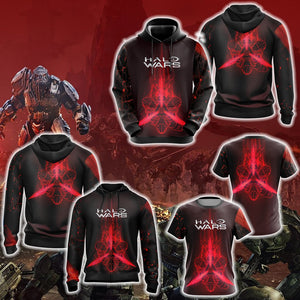 Halo Wars 2 Banished Logo Unisex 3D Hoodie