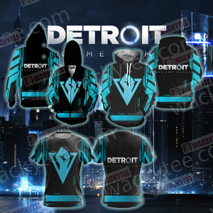 Detroit: Become Human Unisex 3D Hoodie