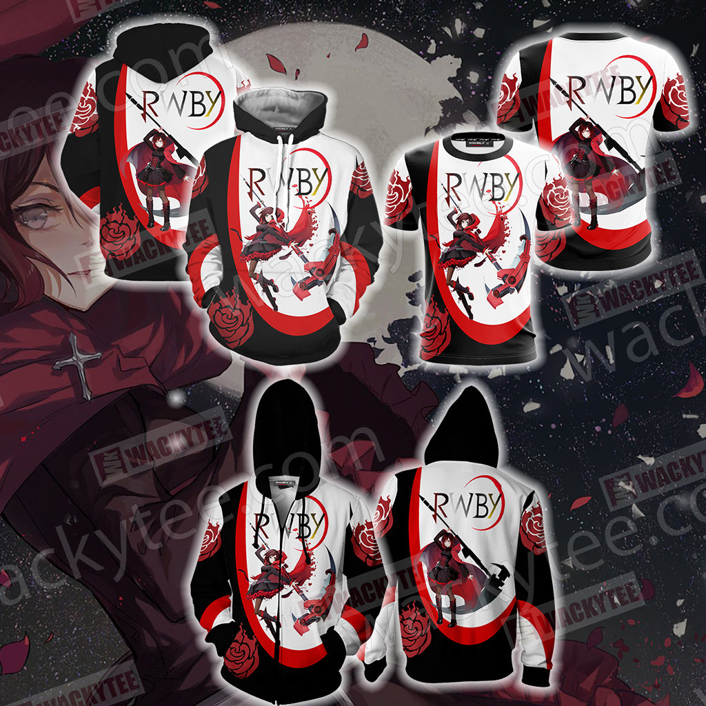 RWBY - Ruby Rose New Unisex 3D T-shirt
