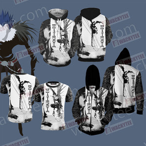 Death Note - Ryuk Unisex Zip Up Hoodie Jacket