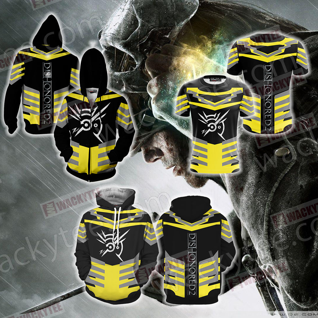 Dishonored - Outsider's Mark Unisex Zip Up Hoodie Jacket