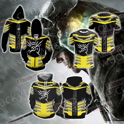 Dishonored - Outsider's Mark Unisex Zip Up Hoodie Jacket