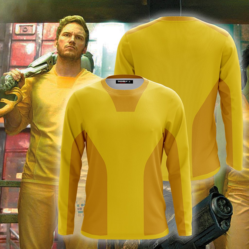 Guardians Of The Galaxy Prison Version Cosplay 3D Long Sleeve Shirt 2XL