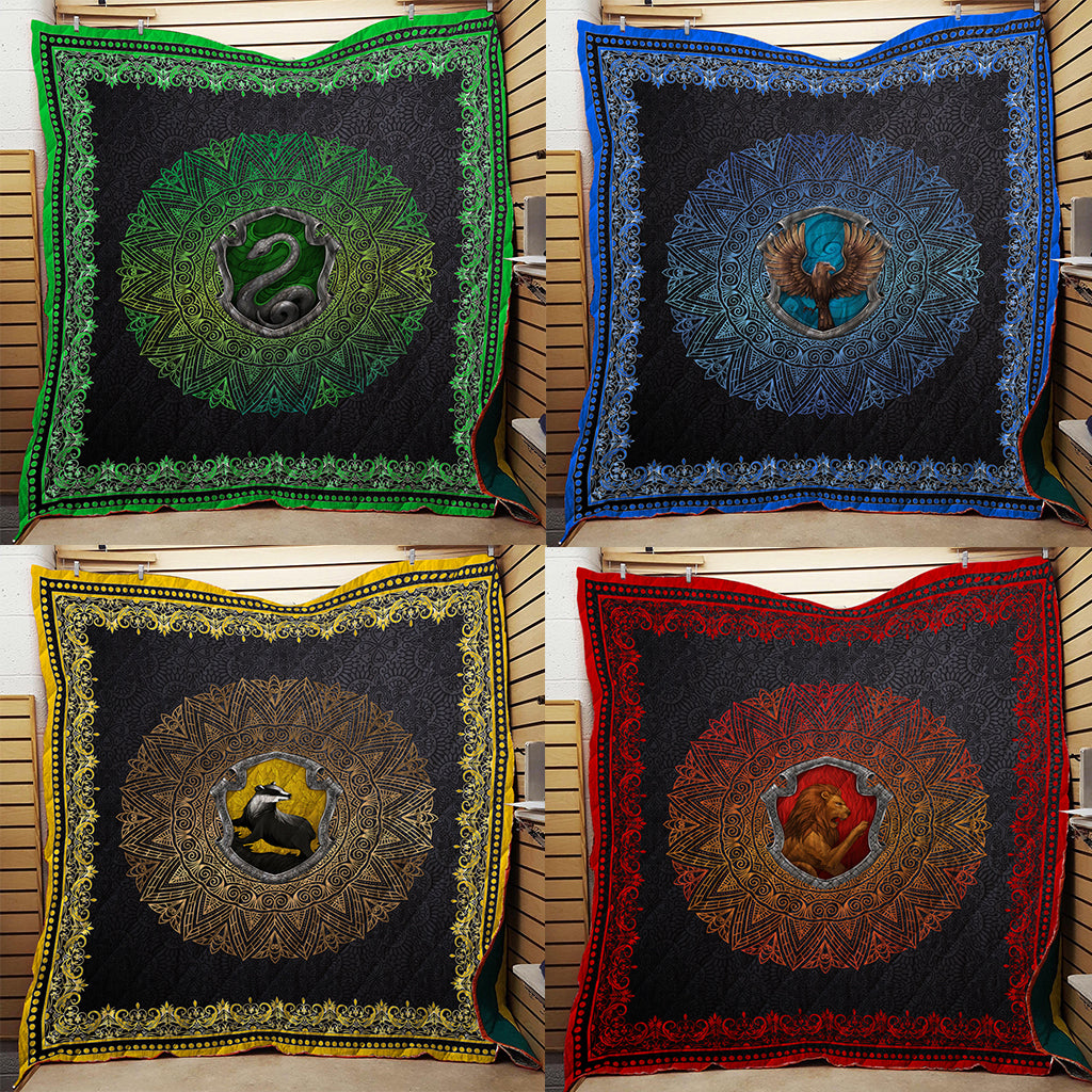 Hogwart House Hufflepuff Harry Potter 3D Quilt Blanket