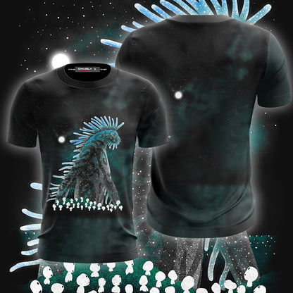 Princess Mononoke Nightwalker Unisex 3D T-shirt T-shirt
