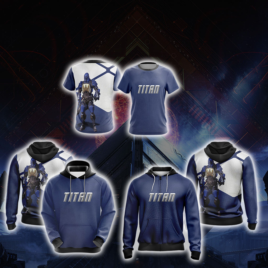 Destiny - Titan New Collection Unisex 3D T-shirt