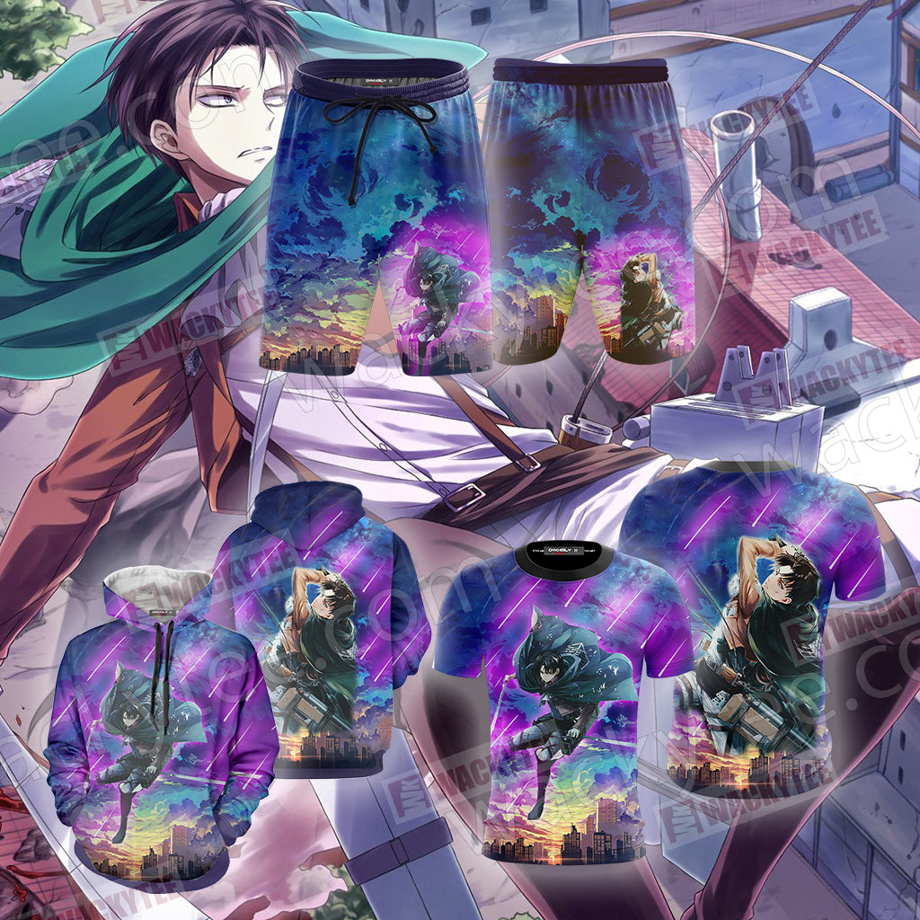Attack On Titan: Levi Unisex 3D T-shirt