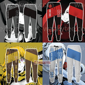 RWBY Weiss Schnee Jogging Pants