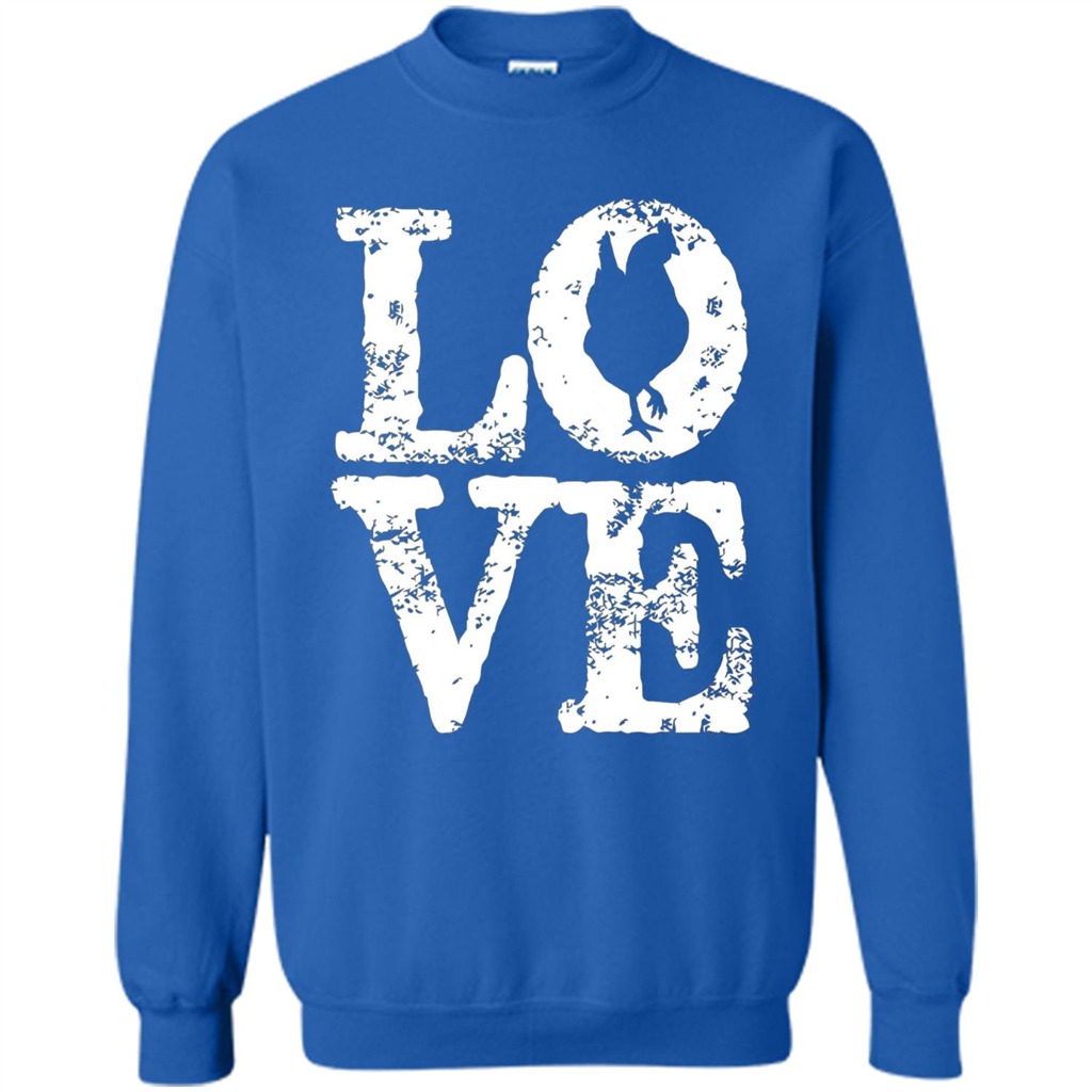 Chickens T-shirt I Love Chickens T-Shirt Royal