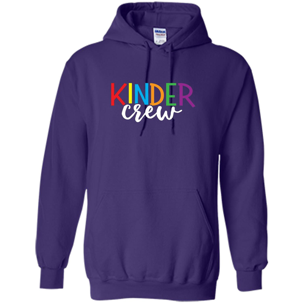Cute Kindergarten Teacher Team T-shirt Purple