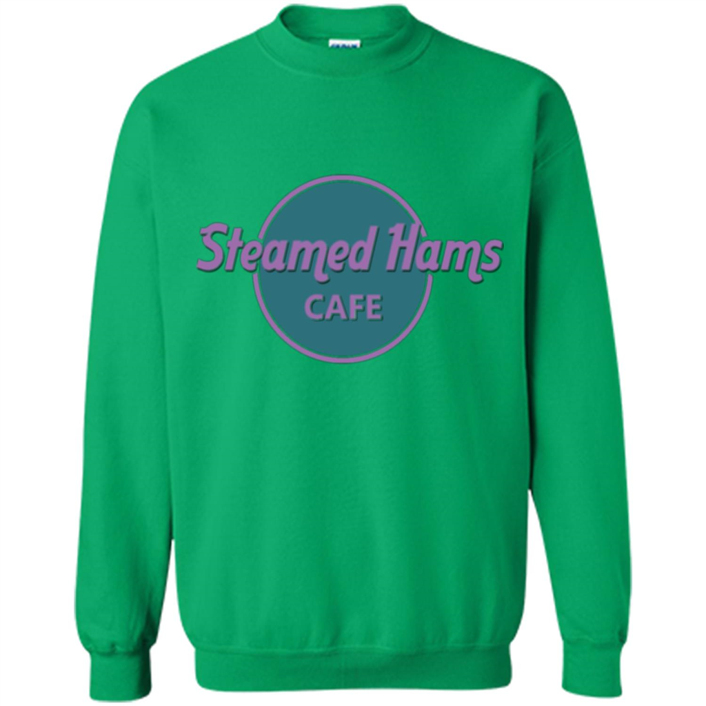 Steamed Hams Cafe T-shirt Irish Green