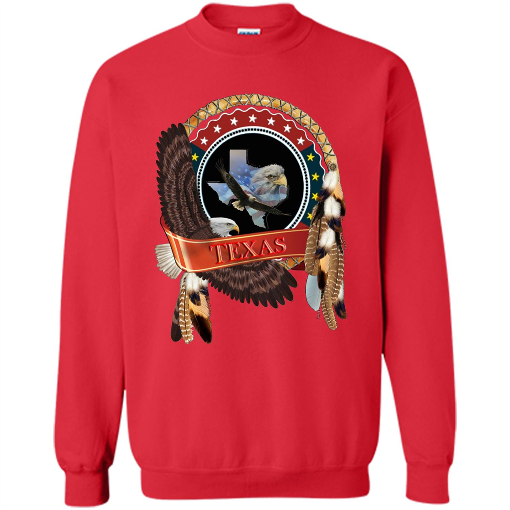 Dream Catcher Texas Art T-shirt Red