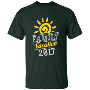 Summer T-shirt Family Vacation 2017  T-shirt