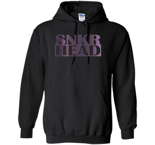 Sneaker Head Eggplant Foams T-shirt Black