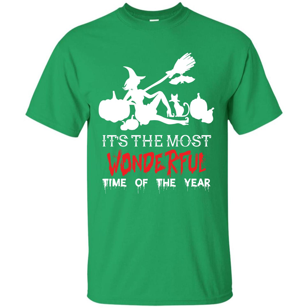 Halloween T-shirt It’s The Most Wonderful Time Of The Year Irish Green