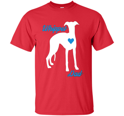 Mens Whippet Dad - Father's Day T-Shirt For Dog Lovers t-shirt Red