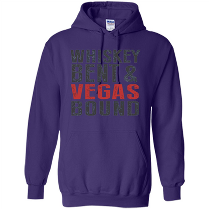 Whiskey Bent And Vegas Bound T-shirt Bachelor tshirt Purple