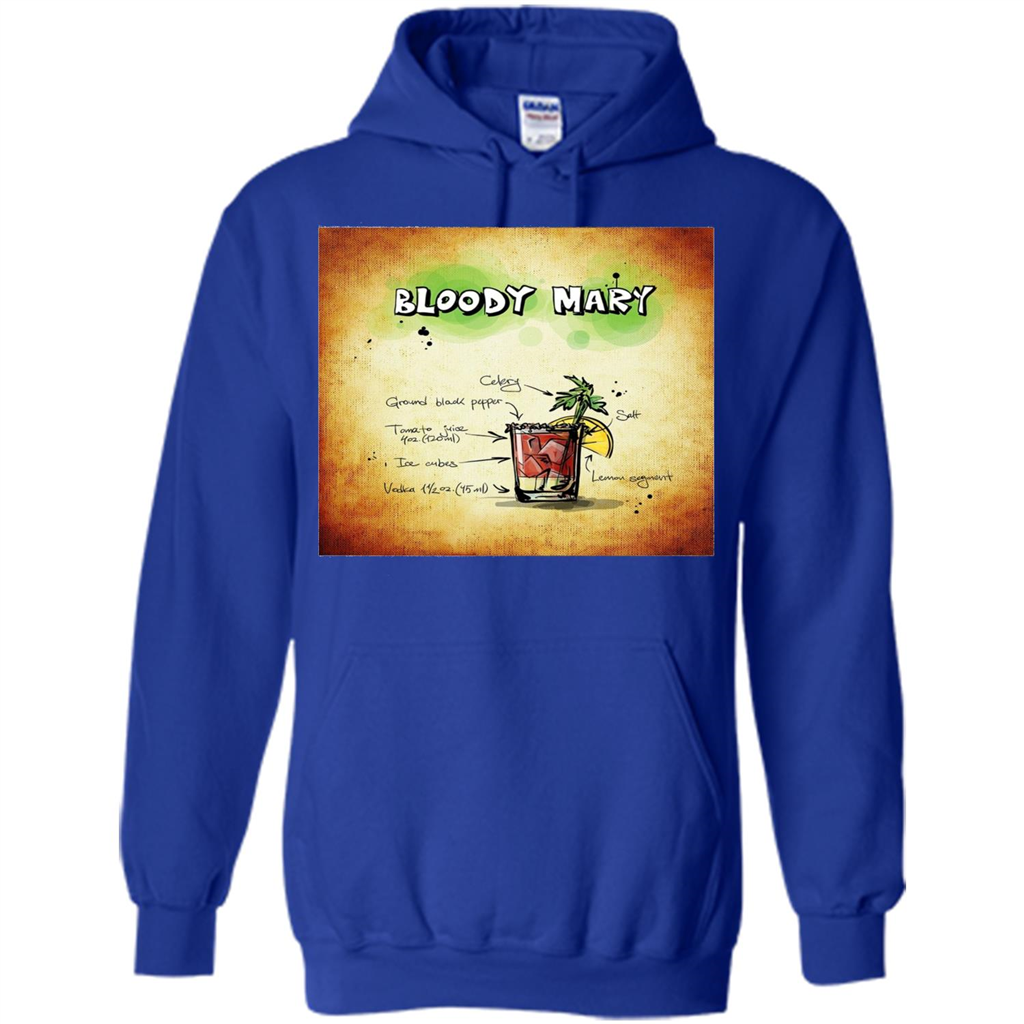 Bloody Mary Drink Recipe Alcohol Liquor Bartender T-shirt