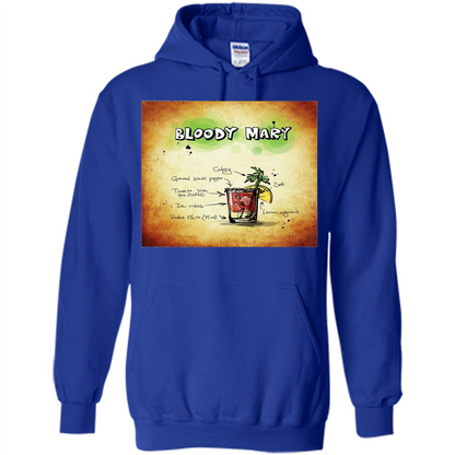 Bloody Mary Drink Recipe Alcohol Liquor Bartender T-shirt