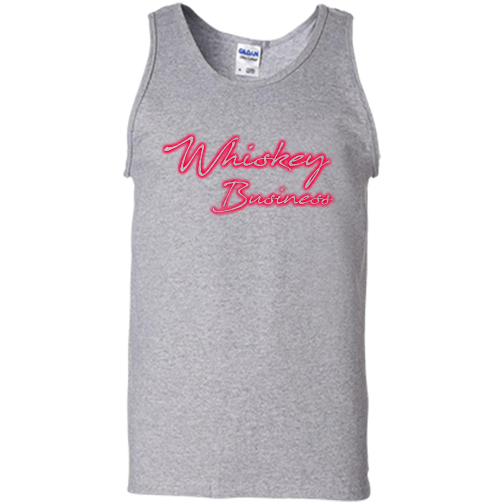 Whiskey Lover T-shirt Whiskey Business Sport Grey