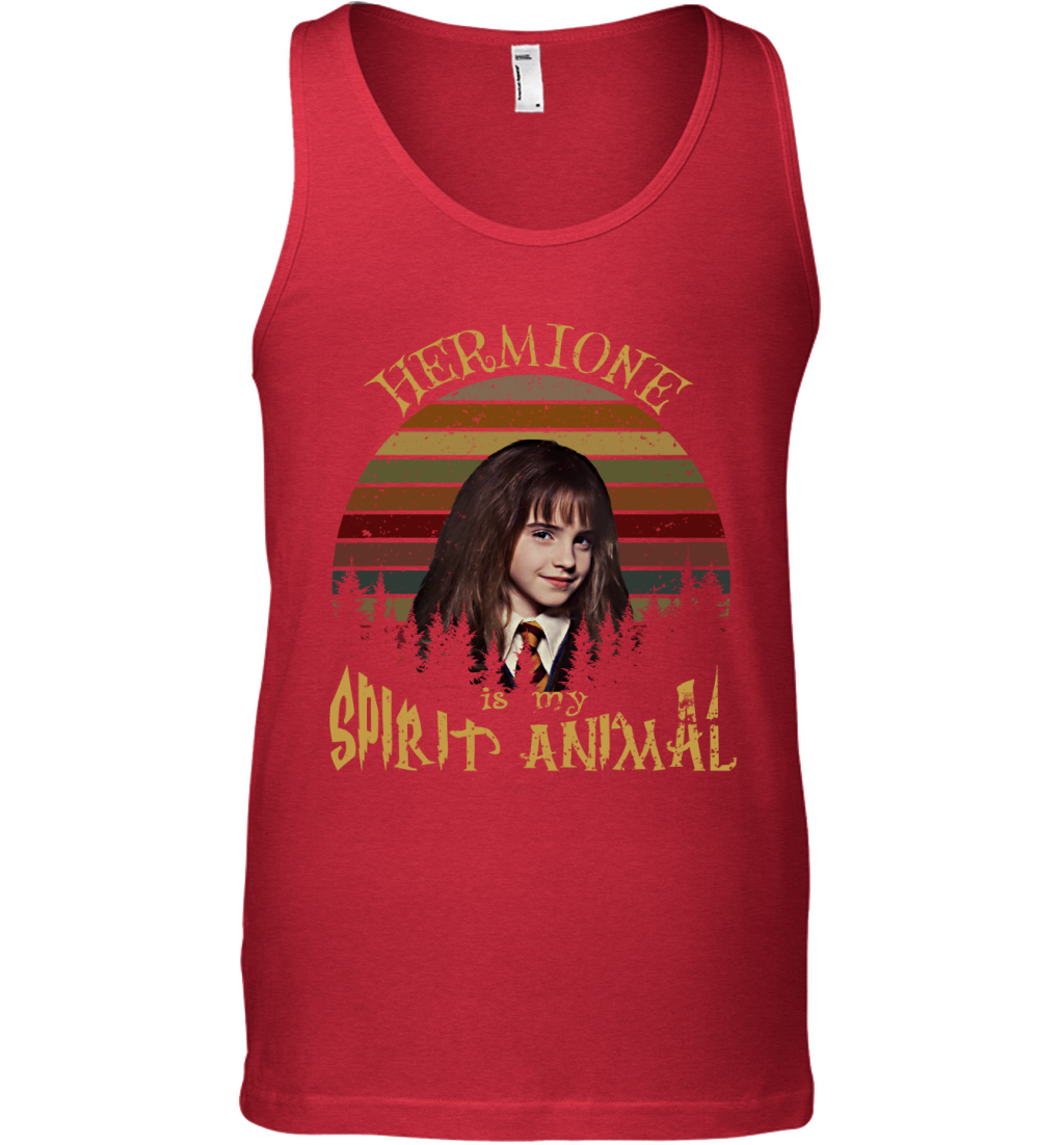 Hermione Is My Spirit Animal Harry Potter Fan Tank Top Tank Top Red