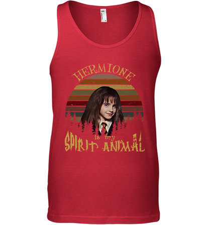 Hermione Is My Spirit Animal Harry Potter Fan Tank Top Tank Top Red
