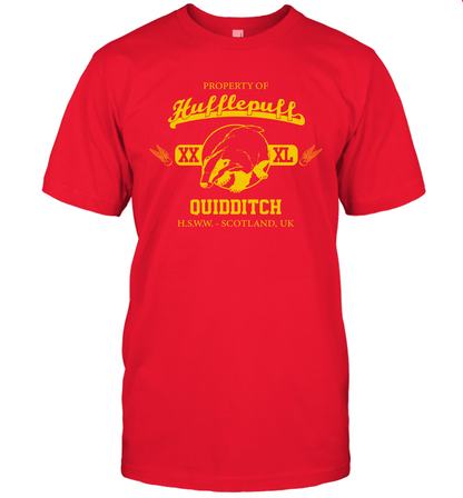 Property Of Hufflepuff Quidditch Harry Potter T-Shirt T-Shirt Red